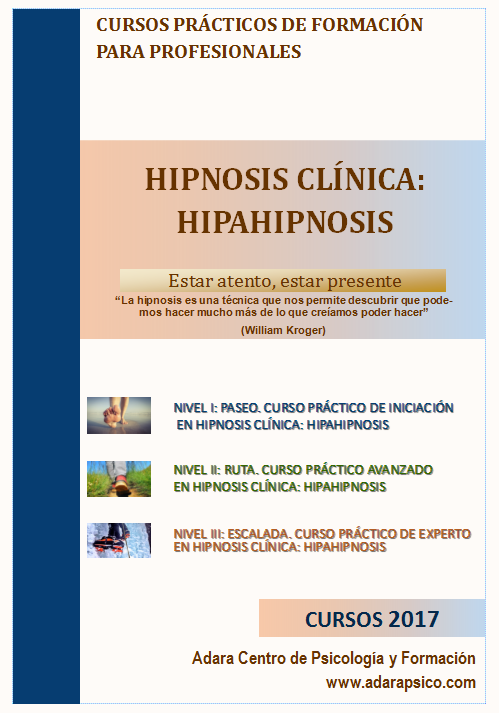 Cursos de Hipnosis Clínica para Profesionales – HIPAHIPNOSIS 2017